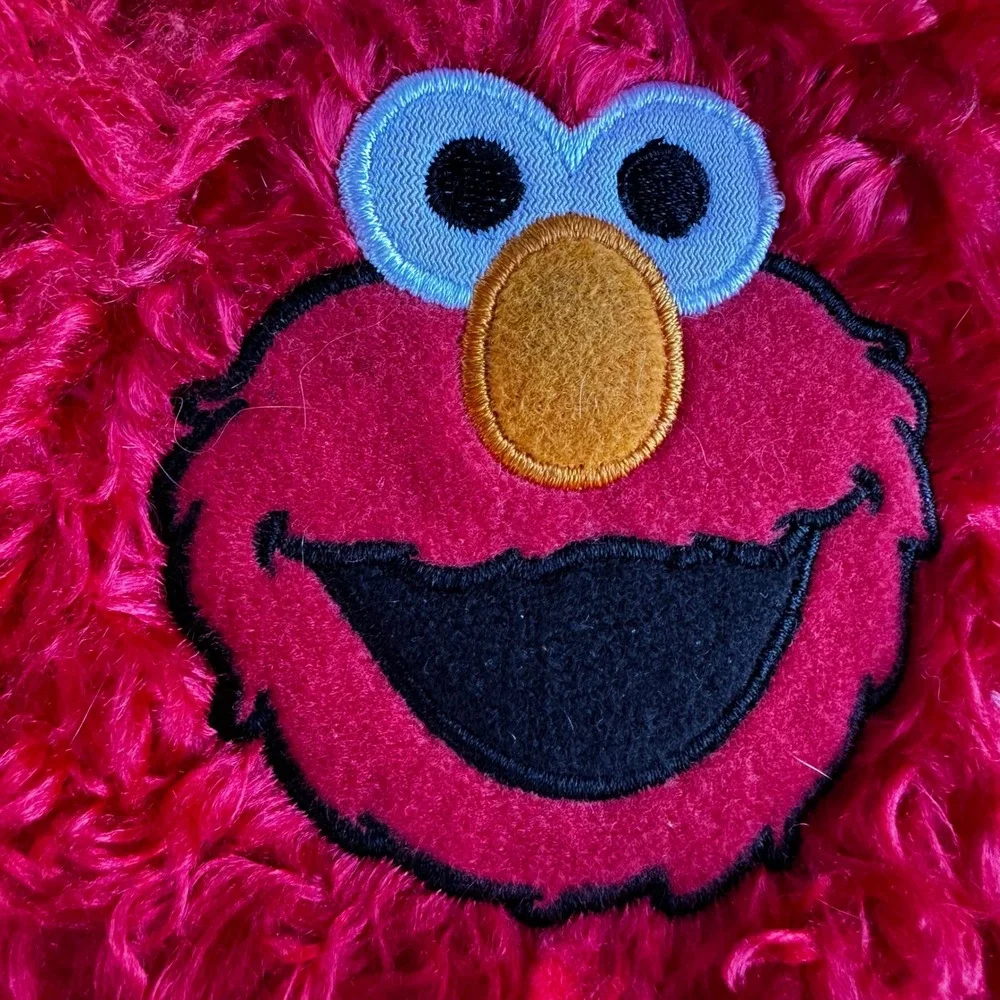 VTG Fisher-Price Elmo Tickle Me Glove Puppet Plush Red Sesame Street Kids Toy‎